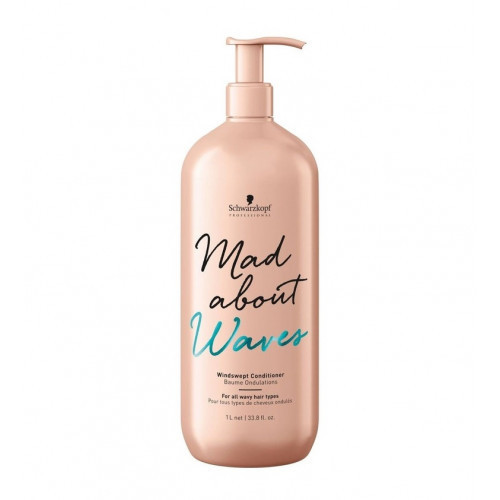 Schwarzkopf Professional Mad About Waves Cleanser Šampūnas ploniems banguotiems plaukams 300ml