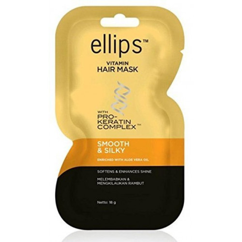 Ellips Smooth & Silky Pro-Keratin Complex Mask Plaukų kaukė 18g