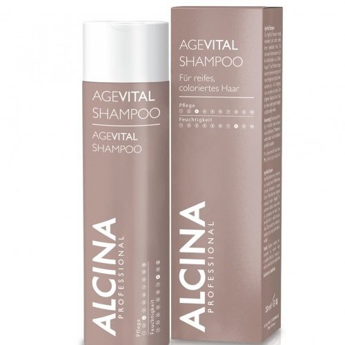 Alcina Agevital Šampūnas brandiems dažytiems plaukams 500ml