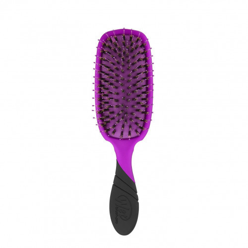 WetBrush Shine Enhancer Plaukų šepetys su natūraliais šereliais Purple
