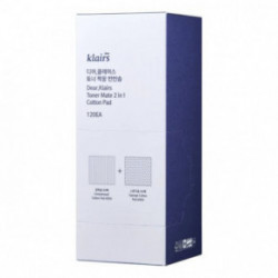 Klairs Toner Mate 2 in 1 Cotton Pad Medvilniniai diskeliai 120 vnt.