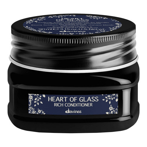 Davines Heart of Glass Rich Conditioner Šviesius plaukus maitinantis kondicionierius 250ml