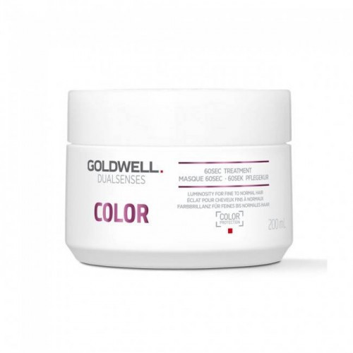 Goldwell Dualsenses Color 60sec Treatment Mask Intensyvi dažytų plaukų kaukė 200ml