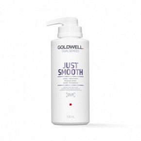 Goldwell Dualsenses Just Smooth 60 Second Treatment Mask Raminanti nepaklusnių, besišiaušiančių plaukų kaukė 500ml