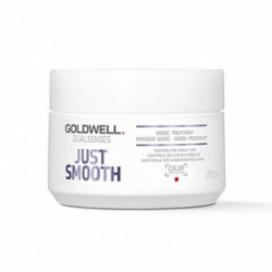 Goldwell Dualsenses Just Smooth 60 Second Treatment Mask Raminanti nepaklusnių, besišiaušiančių plaukų kaukė 500ml