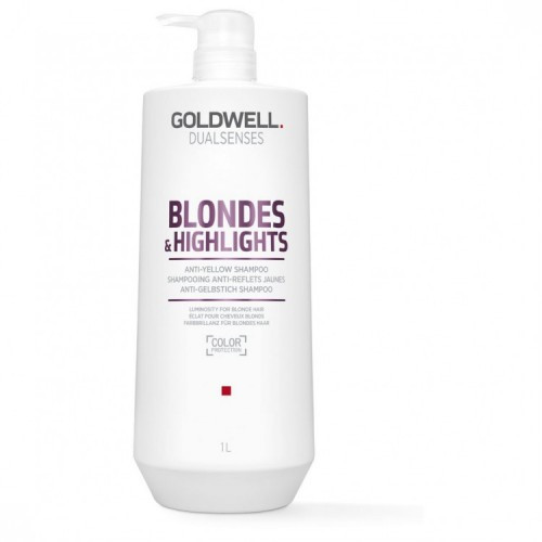 Goldwell Dualsenses Blondes & Highlights Anti-Yellow Shampoo Šampūnas šviesiems plaukams 250ml