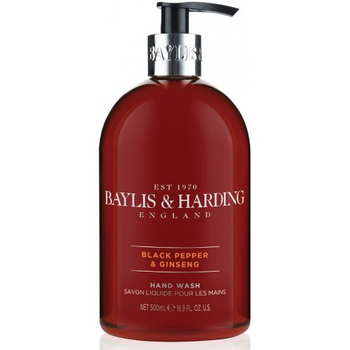 Baylis & Harding Men's Black Pepper & Ginseng Hand Wash Rankų muilas 500ml