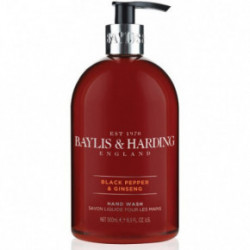 Baylis & Harding Men's Black Pepper & Ginseng Hand Wash Rankų muilas 500ml