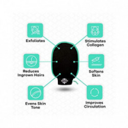 Dermasuri Deep Exfoliating Mitt Body Scrub Kūno šveitimo pirštinė 1vnt.