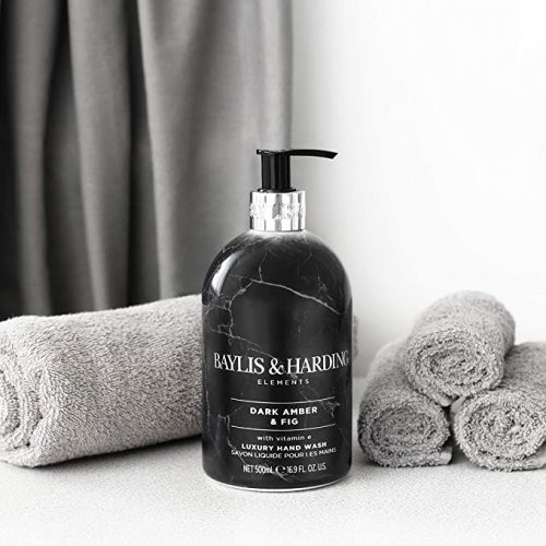 Baylis & Harding Elements Dark Amber & Fig Hand Wash Rankų muilas 500ml