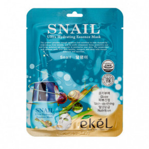 Ekel Ultra Hydrating Essence Mask Snail Kangasmask 1 tk