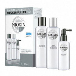 Nioxin SYS1 Care System Trial Kit Galvos odos ir plaukų priežiūros rinkinys nestipriai retėjantiems plaukams Small