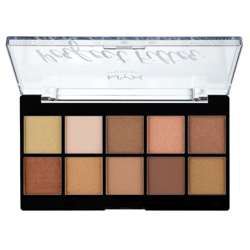 NYX Professional Makeup Perfect Filter Shadow Palette Akių šešėlių paletė 17.7g