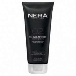 NERA PANTELLERIA 02 Purifying Shampoo With Thymus & Mallow Extracts Attīrošs šampūns taukainai galvas ādai 200ml