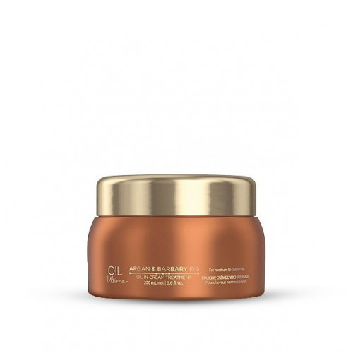 Schwarzkopf Professional Oil Ultime Argan & Barbary Fig Mask Kaukė pažeistiems ir nepaklusniems plaukams 500ml