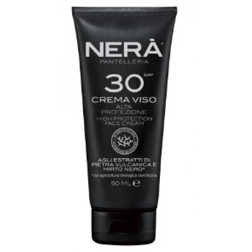 NERA PANTELLERIA Face Sunscreen High Protection SPF30 Apsauginis veido kremas nuo saulės 50ml