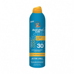 Australian Gold Active Chill Continuous Spray Sunscreen SPF50 Päikesekaitsekreem 177ml