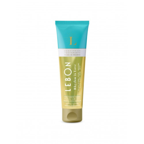 Lebon Rhythm Is Love Toothpaste Balinamoji dantų pasta su ylang ylang, yuzu ir mėta. 75ml