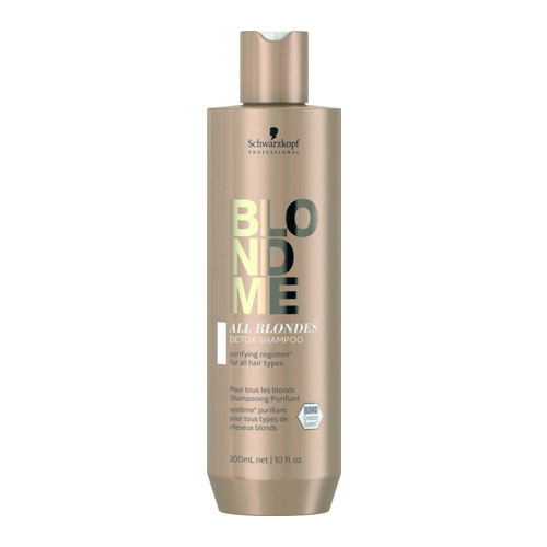 Schwarzkopf Professional BlondMe All Blondes Detox Shampoo Detoksikuojantis šampūnas 300ml