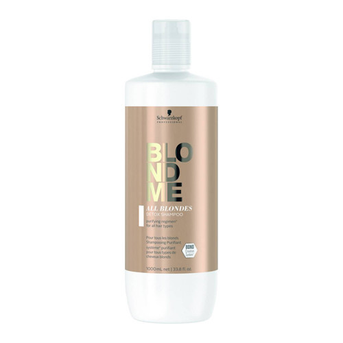 Schwarzkopf Professional BlondMe All Blondes Detox Shampoo Detoksikuojantis šampūnas 300ml