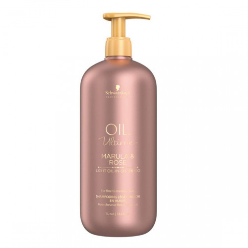 Schwarzkopf Professional Oil Ultime Marula & Rose Shampoo Šampūnas normaliems plaukams 300ml