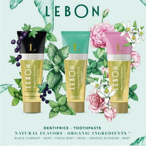 Lebon Green Mood Gift Box Dantų pastų komplektas 3x25ml