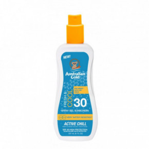 Australian Gold Active Chill Spray Gel Sunscreen SPF30 Izsmidzināms sauļošanās gēls 237ml