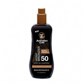 Spray Gel Sunscreen with Instant Bronzer SPF50 Apsaugos nuo saulės pienelis su bronzantais