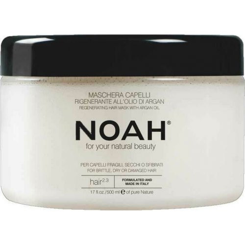 Noah 2.3. Regenerating Mask With Argan Oil Kaukė sausiems ir pažeistiems plaukams 200ml