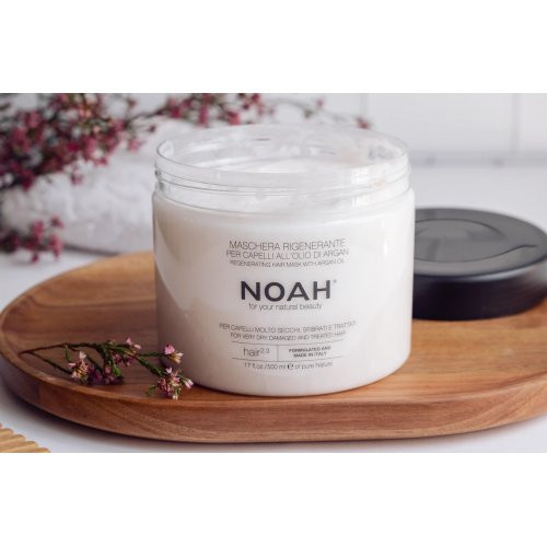 Noah 2.3. Regenerating Mask With Argan Oil Kaukė sausiems ir pažeistiems plaukams 200ml