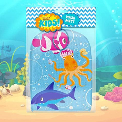 Baylis & Harding Kids Wash Mitt Prausimosi pirštinė vaikams 1vnt.