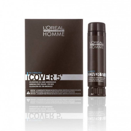L'Oréal Professionnel HOMME Cover 5 Hair Colour Gel Vyrų plaukų
