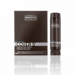 L'Oréal Professionnel HOMME Cover 5 Hair Colour Gel Vyrų plaukų dažai be amoniako 3x50ml