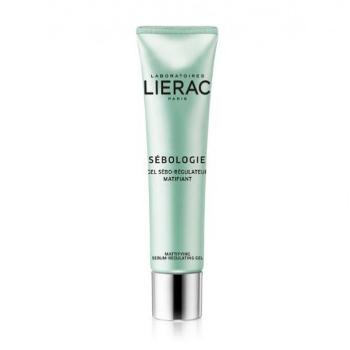 Lierac Sébologie Mattifying Sebum Regulating Gel Veido gelis aknės pažeistai odai 40ml