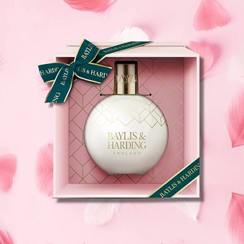 Baylis & Harding Jojoba, Vanilla & Almond Oil Bauble Luxury Shower and Bath Creme Vonios putos 250ml