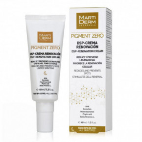 MartiDerm Pigment Zero DSP- Renovation Cream Depigmenteeriv parandav öökreem 40ml