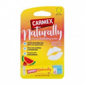 Carmex Naturally Intensely Hydrating Lip Balm Drėkinantis lūpų balzamas Watermelon