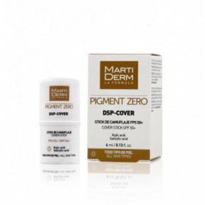 MartiDerm Pigment Zero DSP-Cover SPF 50+ Depigmentacinis maskuojamasis pieštukas 4ml