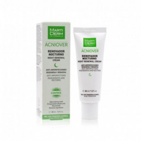 MartiDerm Acniover Night Renewal Cream Atjaunojošs nakts krēms sejai 40ml