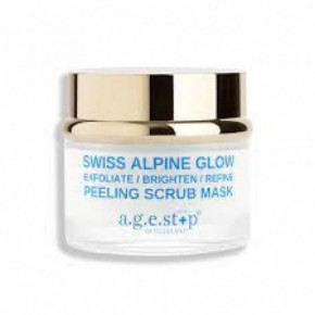 Age-Stop Swiss Alpine Glow Peeling Scrub Mask Šveičiamoji veido kaukė 50ml
