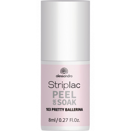 Alessandro Striplac Peel Or Soak Nagų lakas 8ml