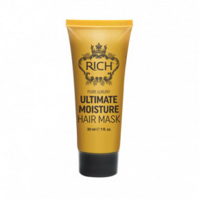 Rich Pure Luxury Ultimate Moisture Hair Mask Intensiivselt niisutav ja taastav juuksemask 30ml
