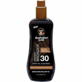 Australian Gold Spray Gel with Instant Bronzer SPF30 Apsauga nuo saulės su natūraliais bronzantais 237ml