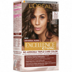 L'Oréal Paris Excellence Creme Universal Nudes Ilgalaikiai plaukų dažai 1U Universal Black