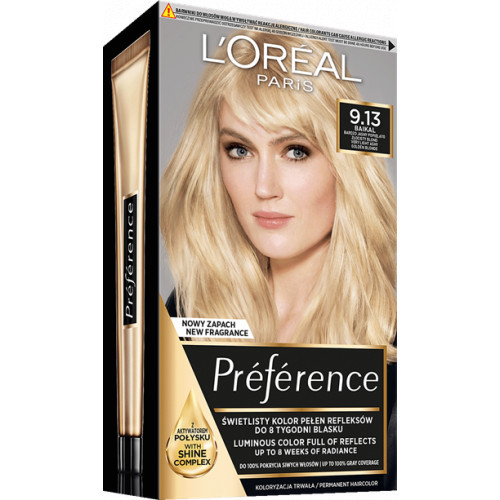 L'Oréal Paris Preference Permanent Hair Color Ilgalaikiai plaukų dažai Extreme Platinum