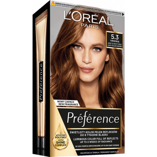 L'Oréal Paris Preference Permanent Hair Color Ilgalaikiai plaukų dažai Extreme Platinum