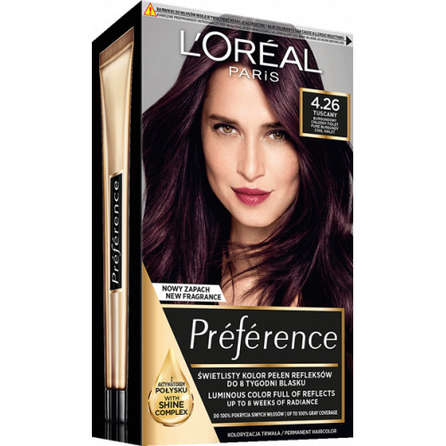 L'Oréal Paris Preference Permanent Hair Color Ilgalaikiai plaukų dažai Extreme Platinum