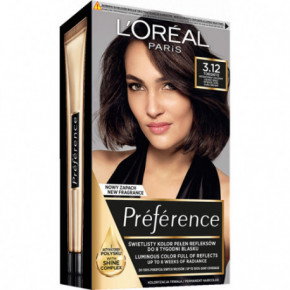 L'Oréal Paris Preference Permanent Hair Color Püsivärv 3.12 Toronto