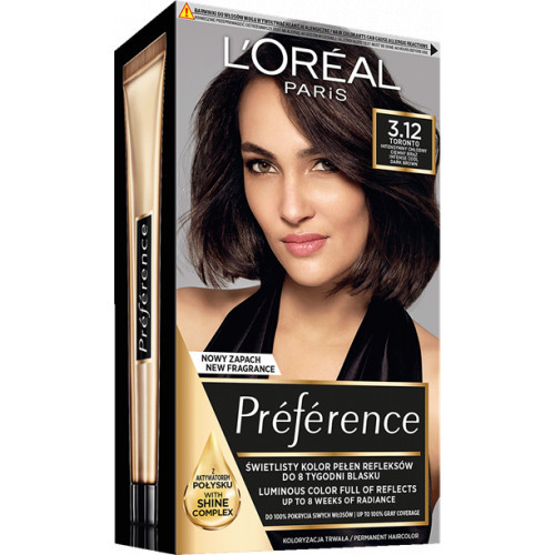 L'Oréal Paris Preference Permanent Hair Color Ilgalaikiai plaukų dažai Extreme Platinum