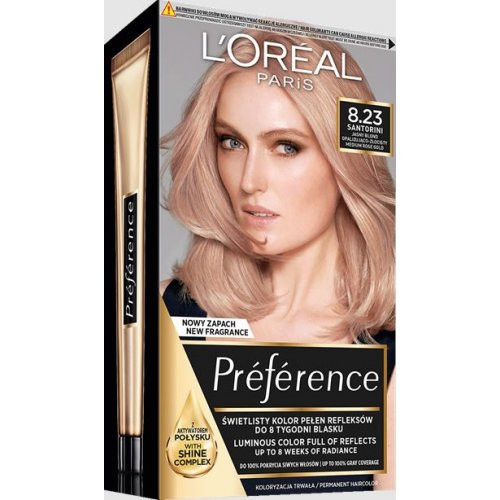 L'Oréal Paris Preference Permanent Hair Color Ilgalaikiai plaukų dažai Extreme Platinum
